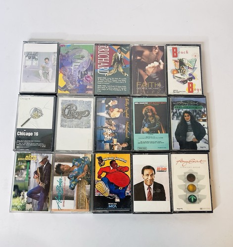 Vintage cassette tape lot - tape,