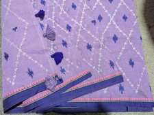 Indian Bangladesh katan banrasi Saree sari green 