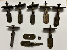 Art Deco Cabinet Door Pulls and Cupboard Handles Antique Brass Finish