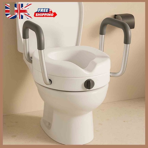Raised toilet seat - seat, with