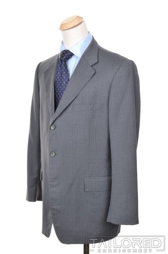 Gucci gray striped 100 wool - gray,