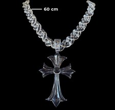 Chrome Hearts Style Cross