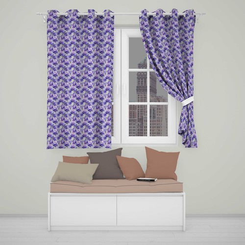 Blackout eyelet curtains - eyelet,