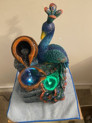 Table top water fountain - table,