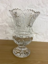 Cut Glass Crystal 10 Inch