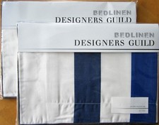 DESIGNERS GUILD Oxford Pillowcase Pair HUDSON DUSK New