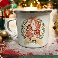 Personalised Christmas Enamel
