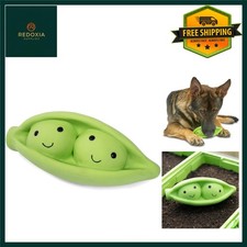 Fun Latex Pea Pod Squeaker Dog