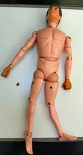 Vintage Action Man Doll Brown