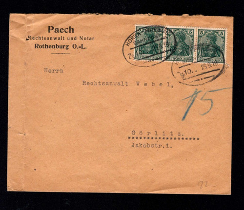 Railway post 1919 horka - 1919,