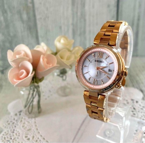 Seiko lucia watch 1b25 0aj0 - lucia,