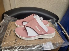 Fitville Women's Queenesque Flip Flops V1 Wide Fit 