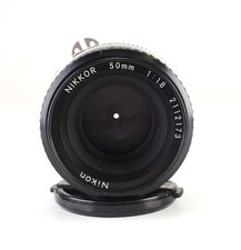 Nikon 50mm F1.8 Nikkor Manual Focus Prime Lens Ai Mount for SLRs Front Lens Cap