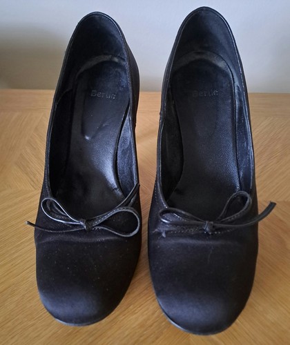 Vintage bertie black satin - vintage,