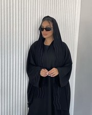 Women's Abaya Dress with Scarf