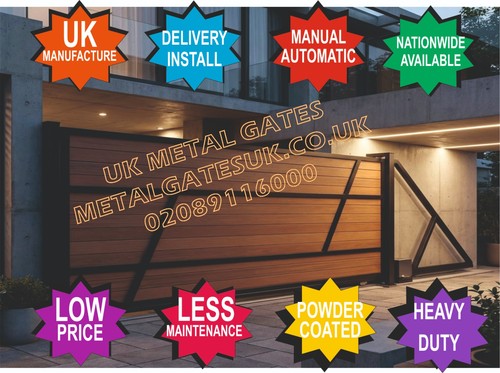 Sliding gate telescopic - gate,