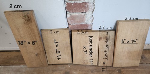 Oak hardwood timber offcuts - hardwood,