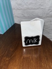 Ceramic Milk Carton Jug Unbranded Dishwasher And Microwave Safe
