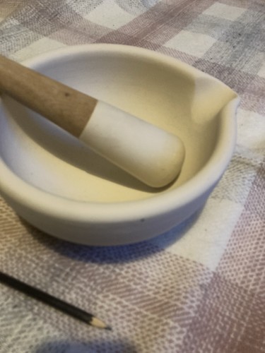 Ceramic mortar and - ceramic,