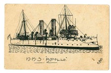 HMS APOLLO - ROYAL NAVY CRUISER