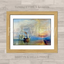 JMW Turner framed print
