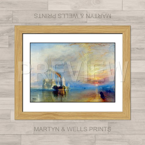 Jmw turner framed print - turner,