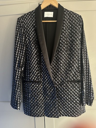 Ladies sandro sequin tuxedo - sandro,