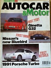 AUTOCAR MAGAZINE 07-MAR-90 -