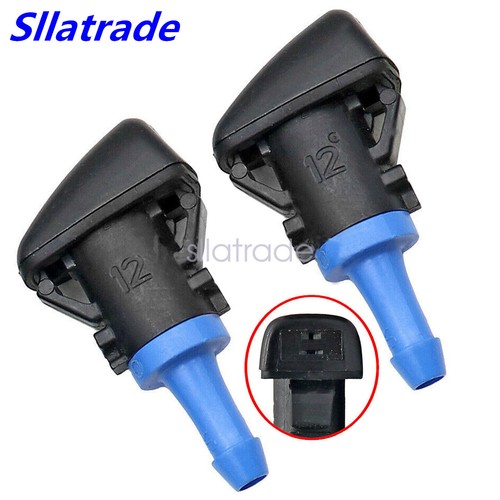 Windshield washer nozzle wiper - windshield,