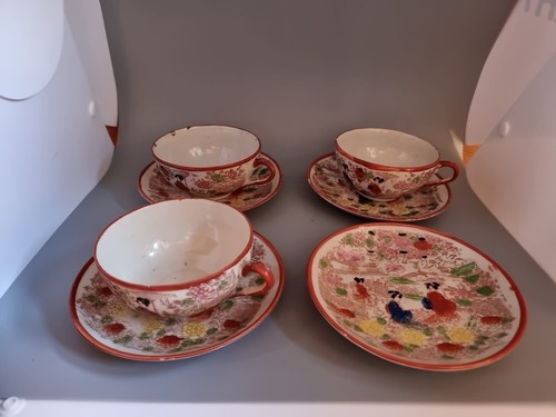 Japanese tea cup saucer sets - japanese,
