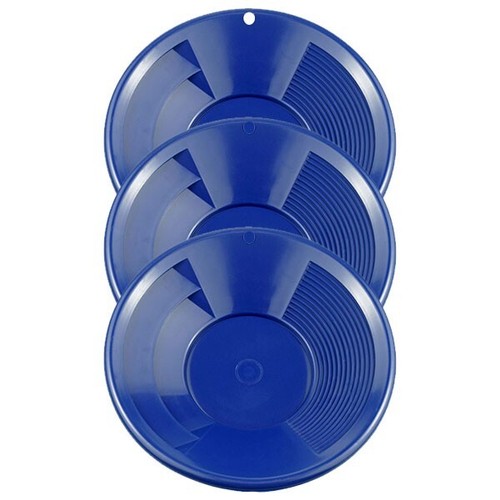 Blue gold pan - 8",