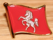 Kent England County Flag Enamel Pin Badge UK Great Britain