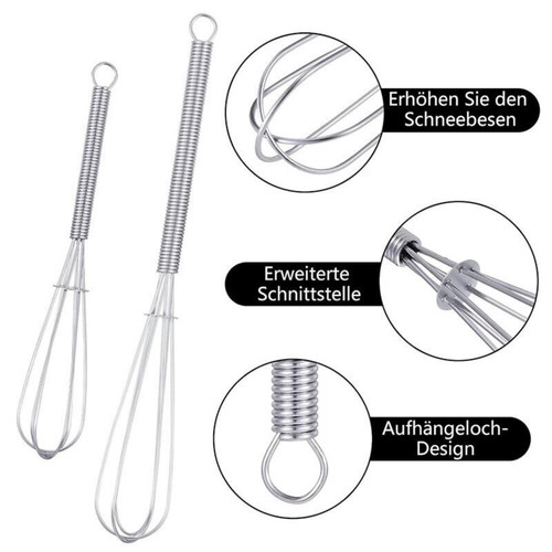 Small mini stainless whisk - mini,