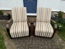 Laura Ashley ‘Darwin’ Art Deco Club Lounge Style Armchair / Chair - A