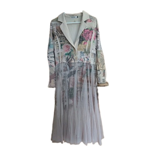Origami vivien dress - vivien, mesh