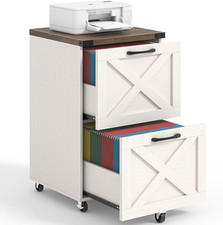 2 Drawer Small File Cabinet