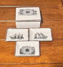 Sandland ware trinket pot - ware,