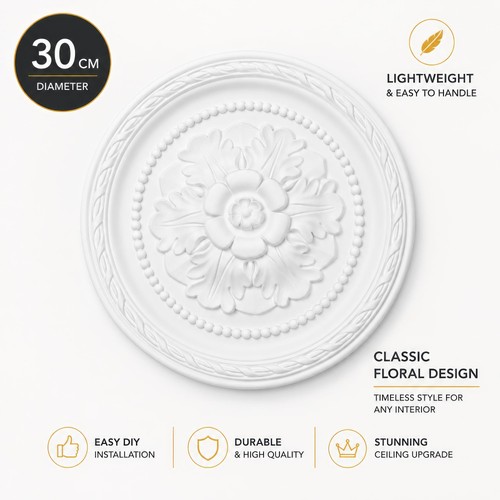 Ceiling rose premium - ceiling,