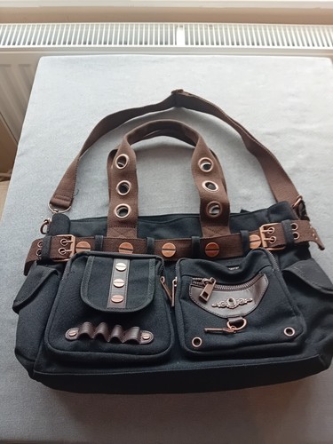 Brown black steampunk - black,