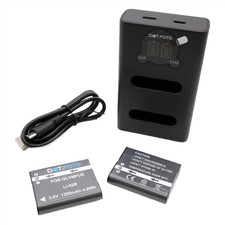 2x LI-92B Battery & LCD