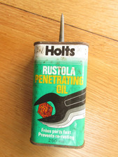Vintage Holts Penetrating Easing Oil Can Tin