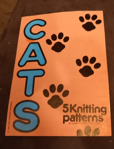 Cat knitting pattern - pattern, children