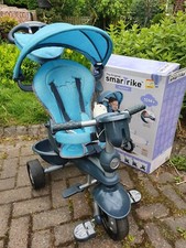 SmarTrike Explorer 5 in 1 Kids Trike Blue with box. Excellent condition.