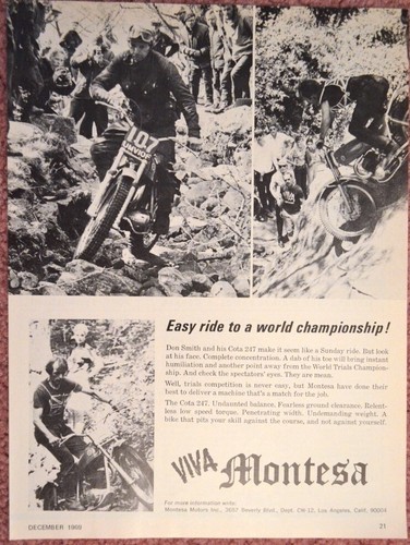 1970 montesa cota 247 - montesa,