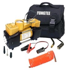 Yellow tire inflator heavy - tire,