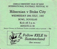 TICKET: Isle of Man Football