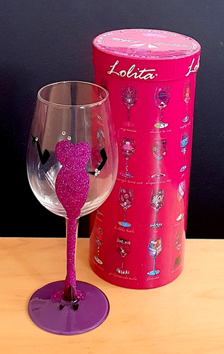 Lolita diva wine - glass, love