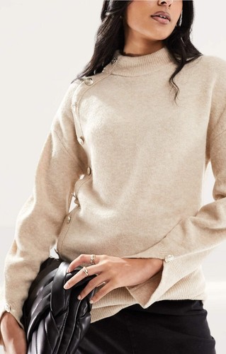 Morgan womens nude jumper rrp - womens,