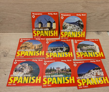 Linguaphone's Listen and Learn Spanish Daily Mail newspaper set 1-8