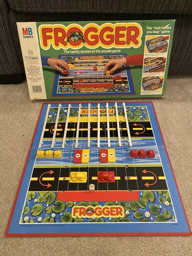 Frogger board game vintage - frogger,